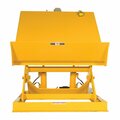 Vestil Ergo Lift/Tilt Table, 6000 lb. Cap, 115V/Ph 1, 54"W, 48"L ULTT-5448-6-YEL115-1